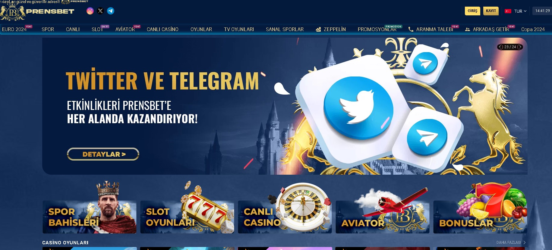 Prensbet Giriş Sayfası