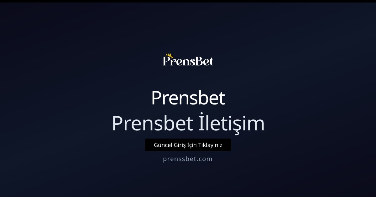 Prensbet Prensbet İletişim